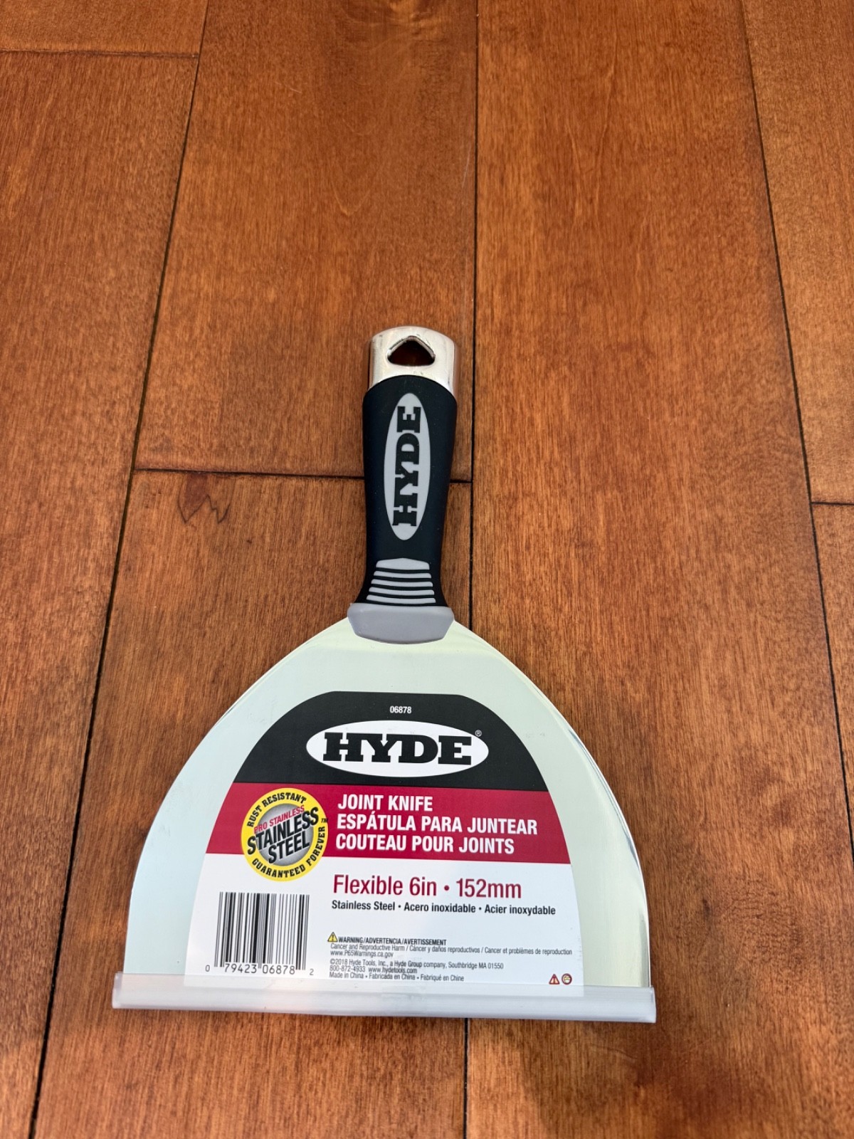 Hyde 06878 Pro 6" Stainless Steel Flexible Joint Knife 152mm