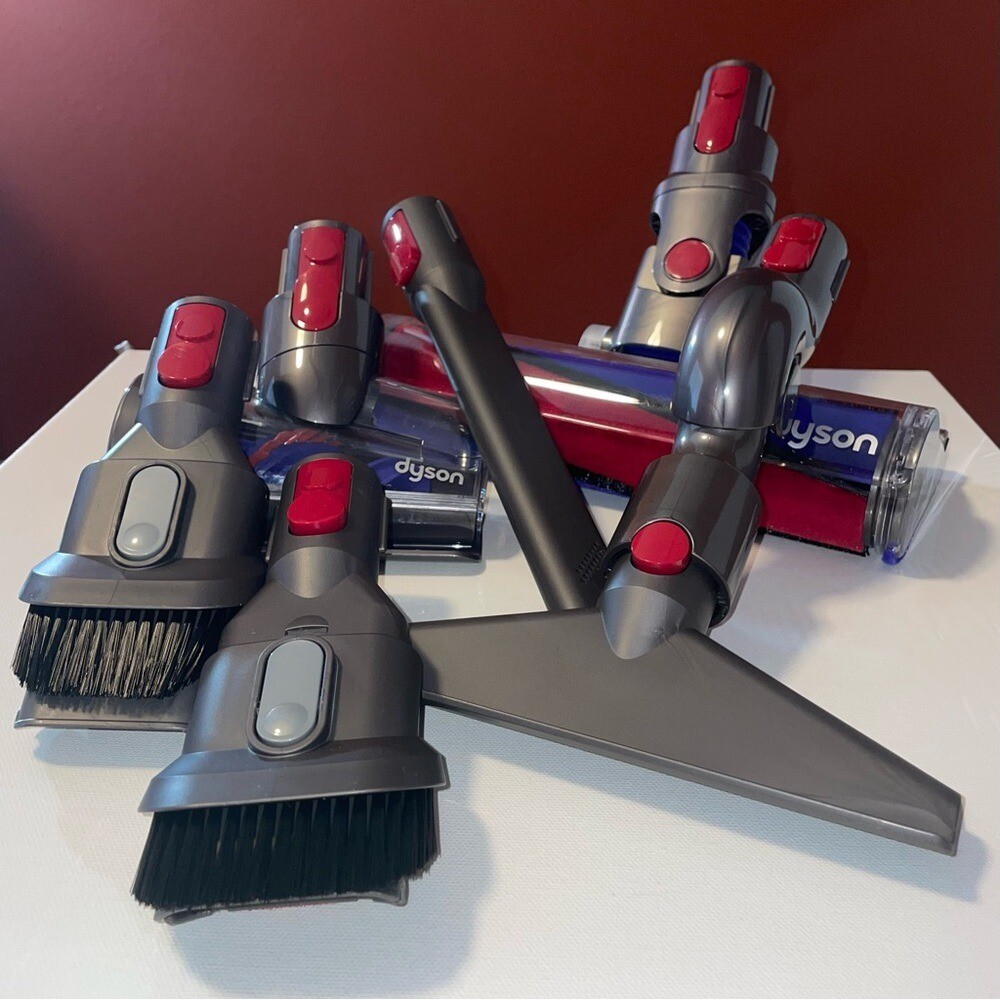 Dyson Vacuum Assorted Attachment Brushes & Cleaning Accessories Bundle Lot of 6
