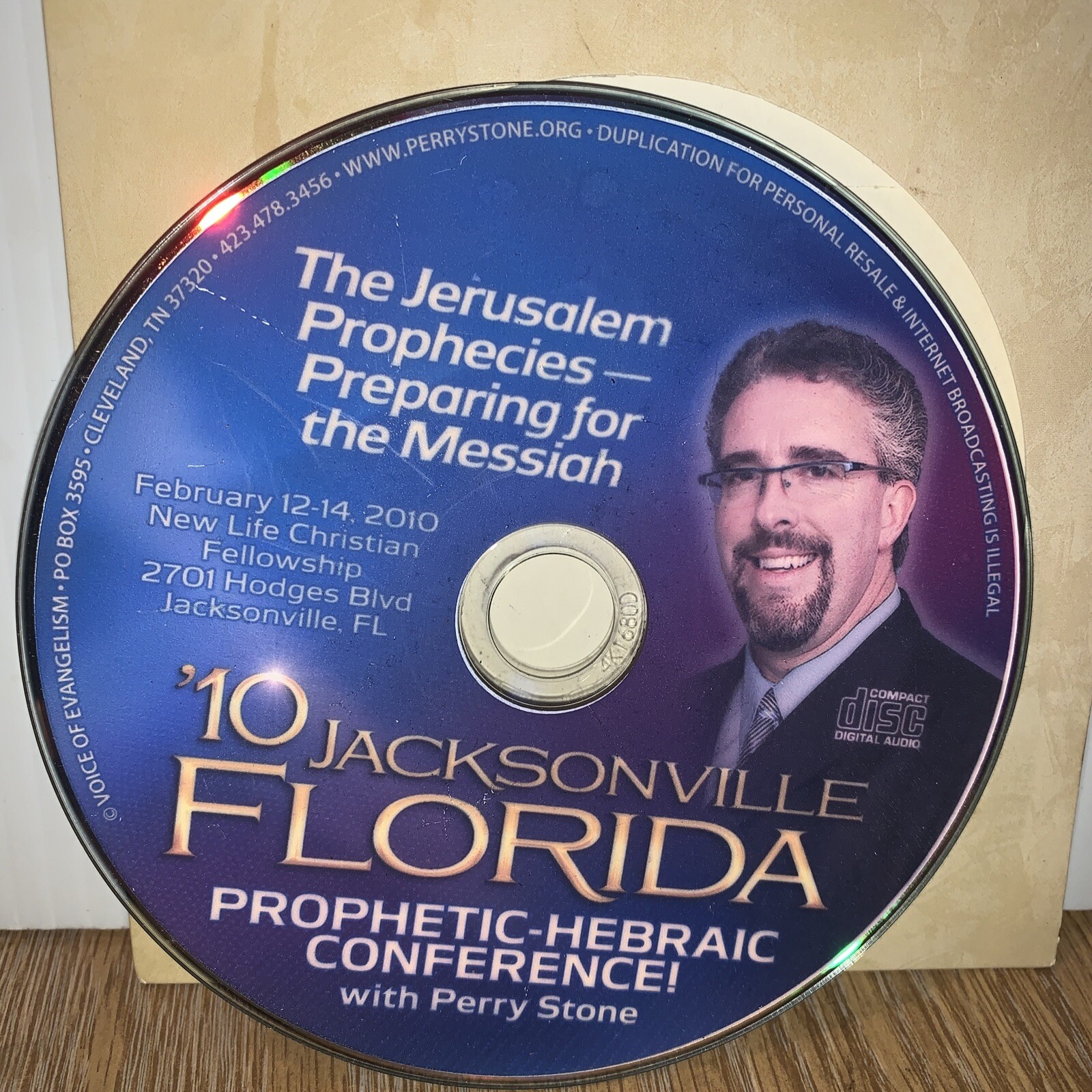 Perry Stone the Jerusalem prophecy is preparing for the messiah 2010 CD