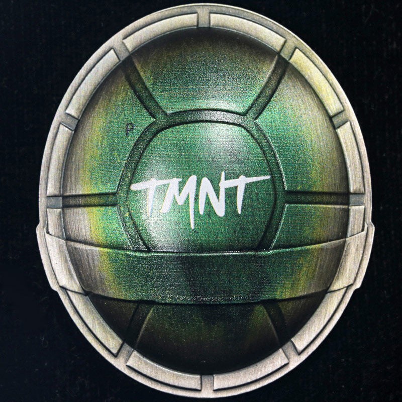 2025 Tuvalu 1.5 Ounce Silver $2 Teenage Mutant Ninja Turtle Dome Shell OGP ST...