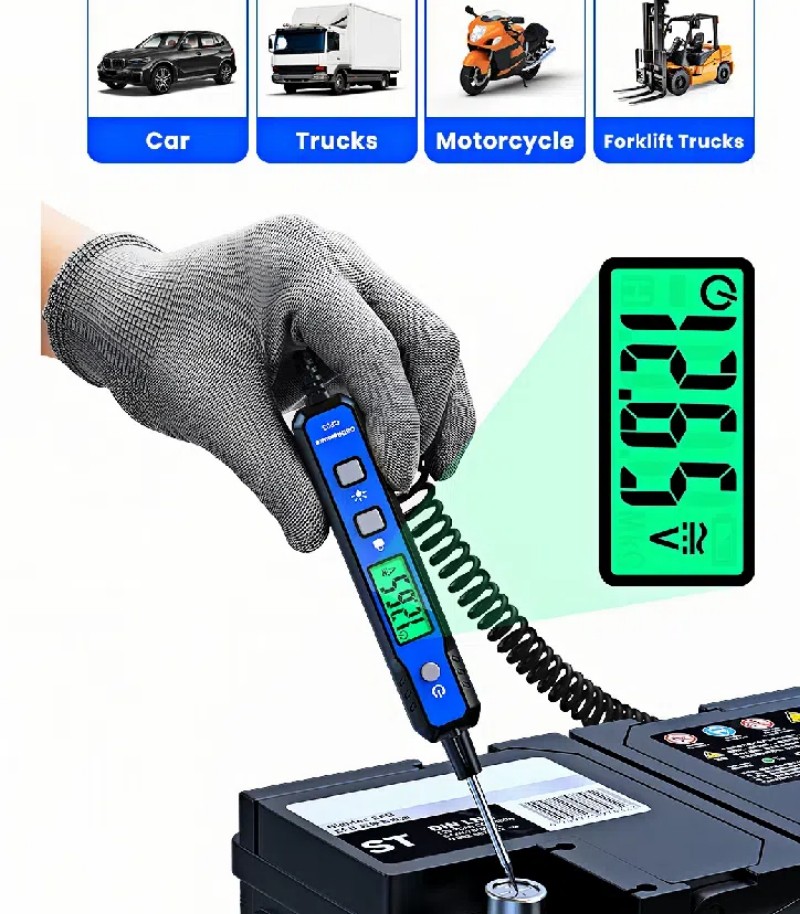Car Circuit Tester Pen Auto Fuse Test Probe Light Tool For 6V 12V 24V DC Voltage