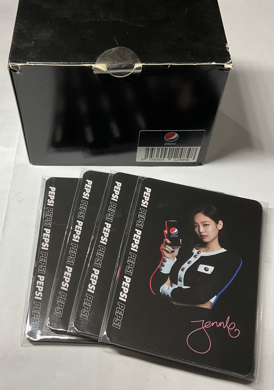 [Limited Time Offer] Pepsi Blackpink Photocard 30 packs with box Mint Sealed