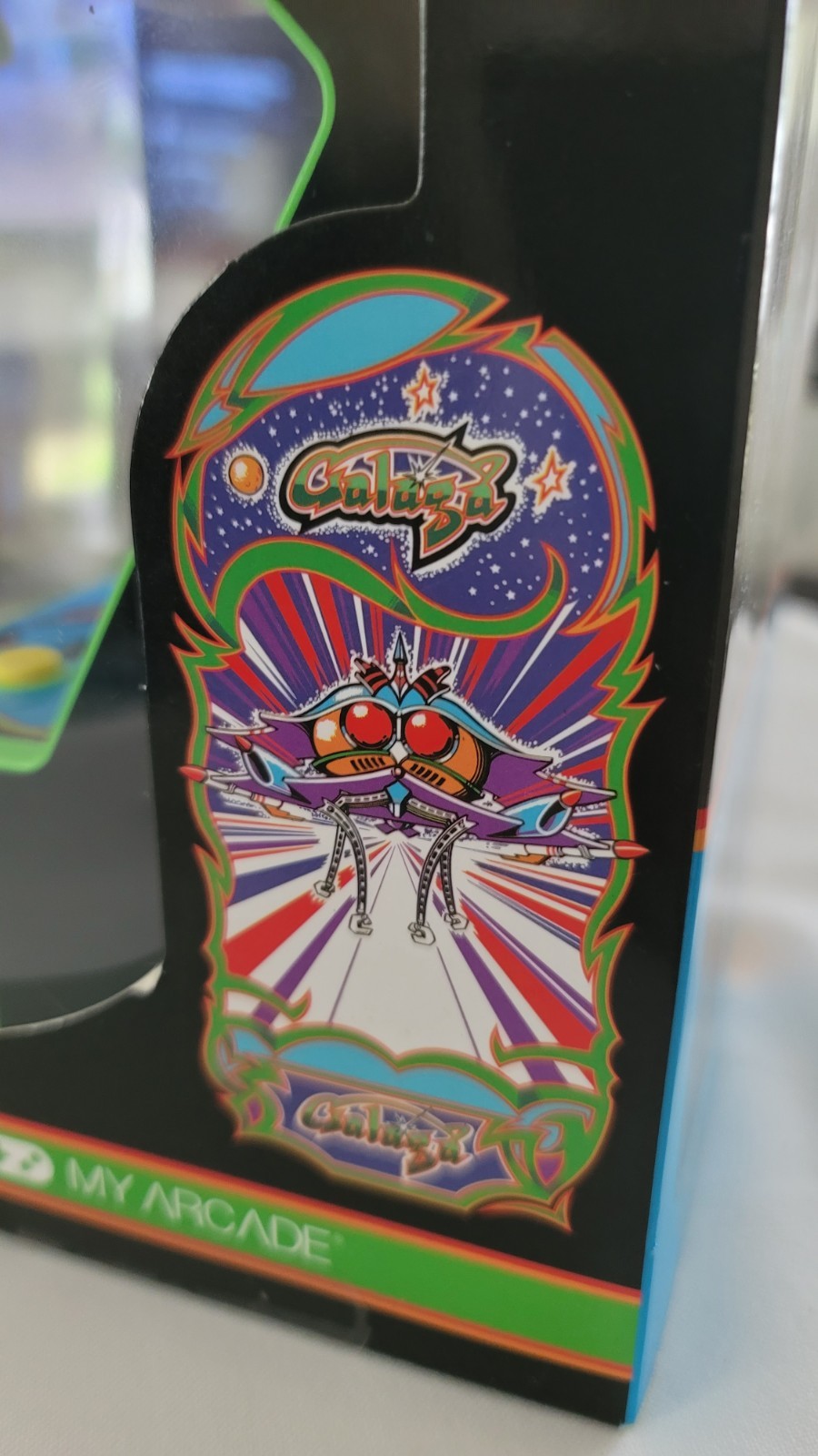 Galaga Micro Retro Player Collectible Mini Arcade Machine by My Arcade