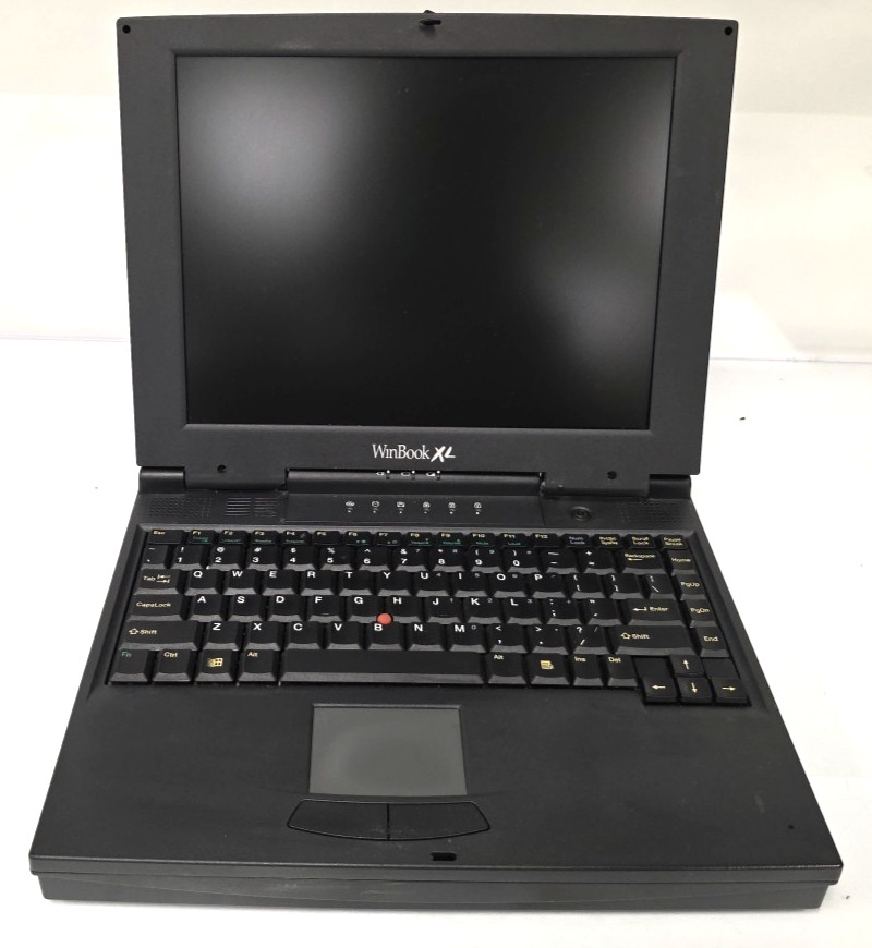 Win book XL| Pentium MMX| 32MB RAM| 1.44MB HDD| No OS| Vintage Laptop