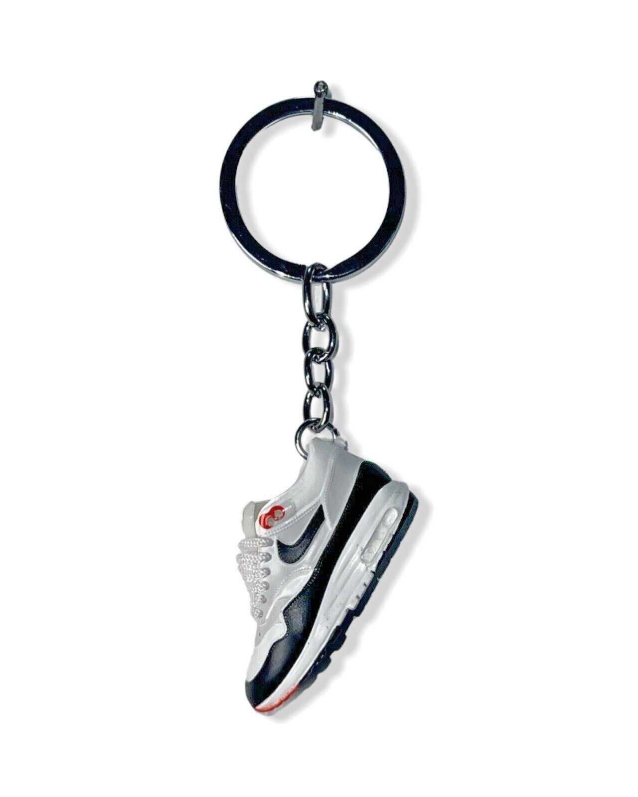 Nike Airmax Mini Sneaker 3D Keychain (Black, Red, And Blue)