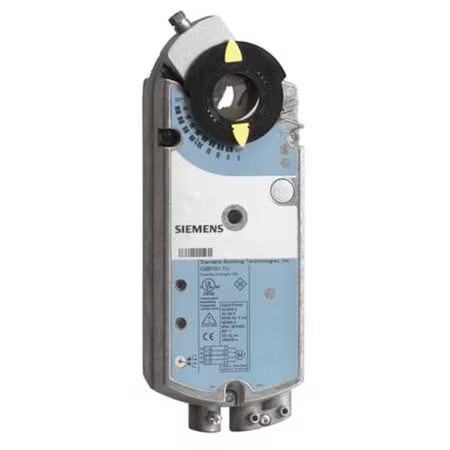 Siemens Gbb161.1U Electric Actuator, 221 In.-Lb., Modulating