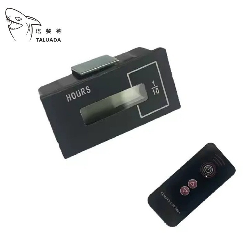 Square Timer Universal For Excavator Counter with Remote Control