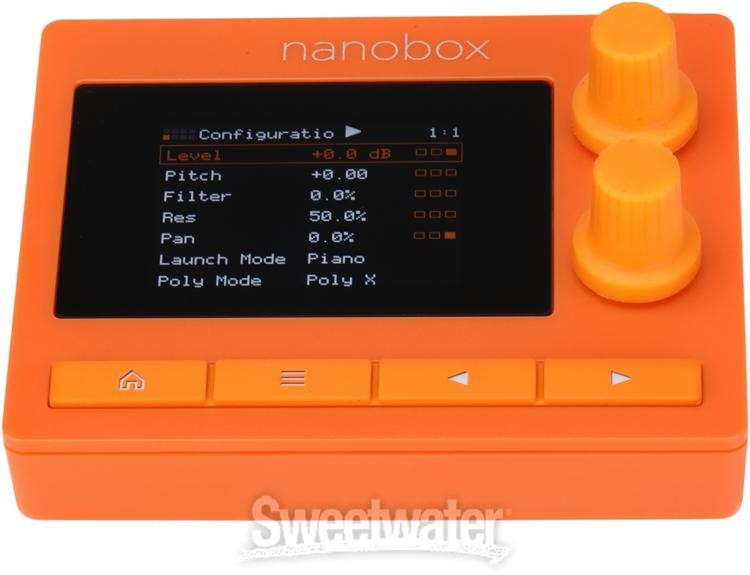 1010music Nanobox Tangerine Sampler Module