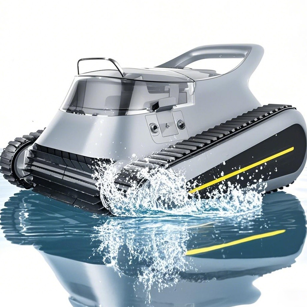 2026 New Robotic Pool Vacuum Robotic Pool Cleaner for Inground Pools Wall Climb