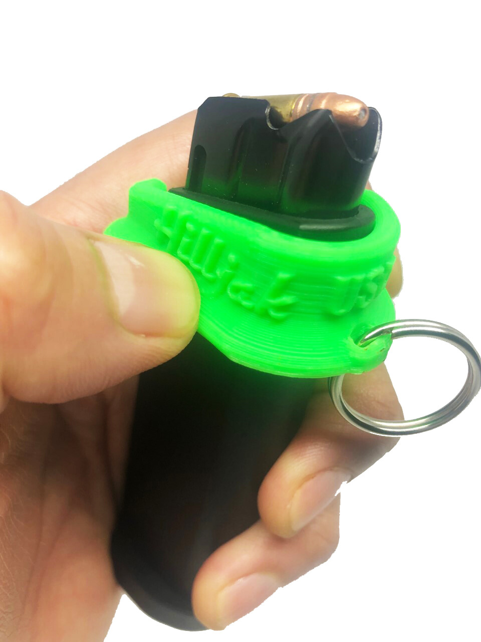 FN-502 22LR Magazine Loader Speed Loader, Hilljak Quickie, QLF22 Neon Green