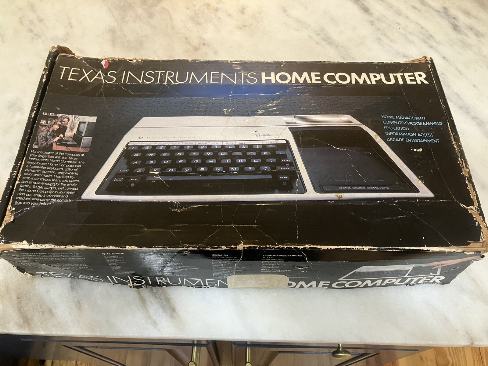 Texas Instruments Ti-99/4A Vintage Home Computer - Untested