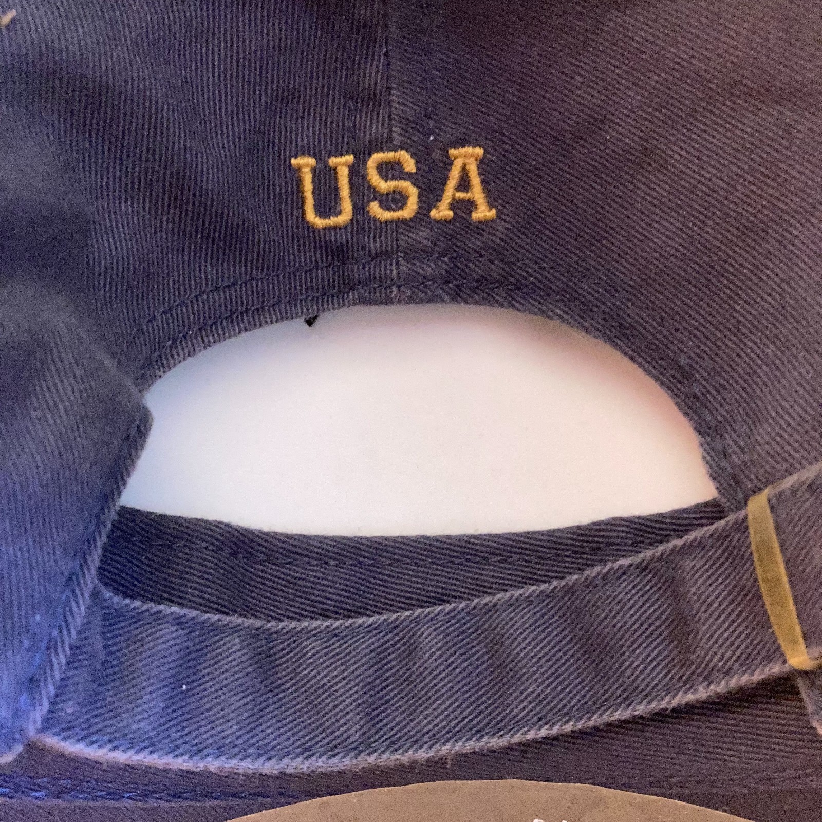 *SAMPLE* USA GOLF Twins Enterprise Adjustable Strapback Prototype Hat (OSFM)