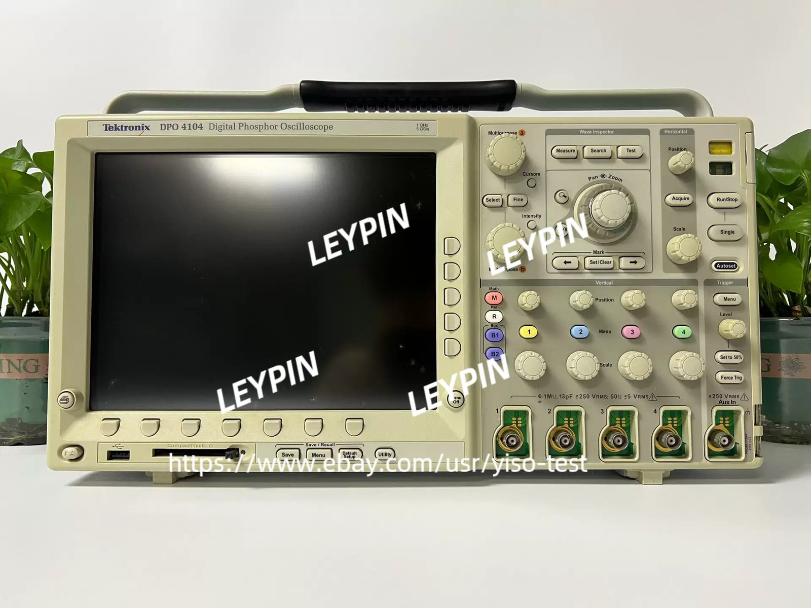 Tektronix DPO 4104 1GHz 5GS/s 4Ch Oscilloscope Tektronix DPO4104 /Good function#