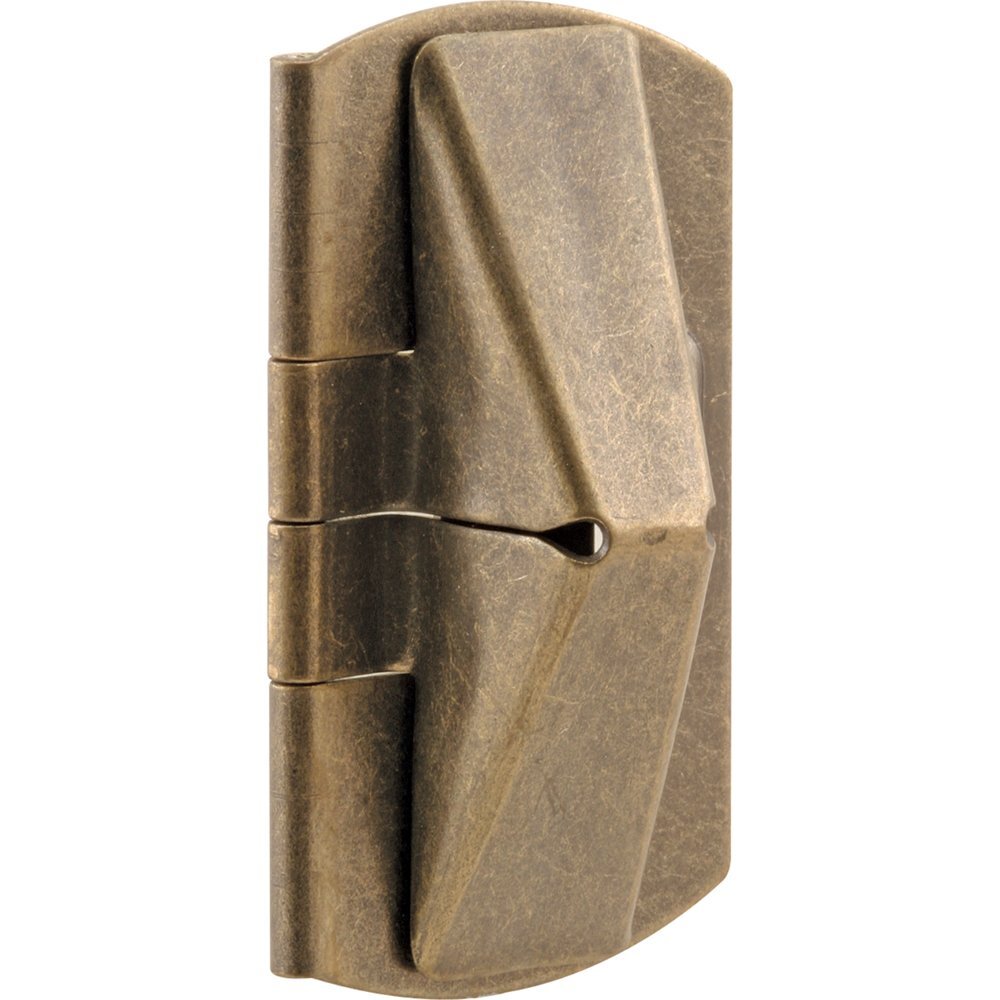 U 99291 In. X 2 In. Stamped Steel Antique Brass Plated Finish Window Flip Lock