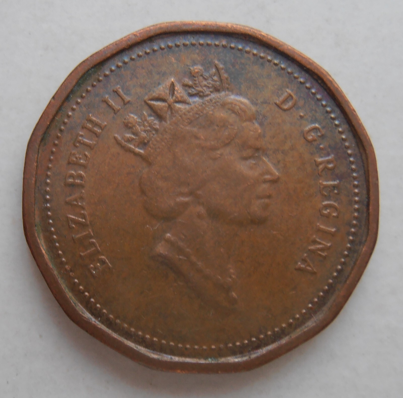 1993 CANADA 1 CENT