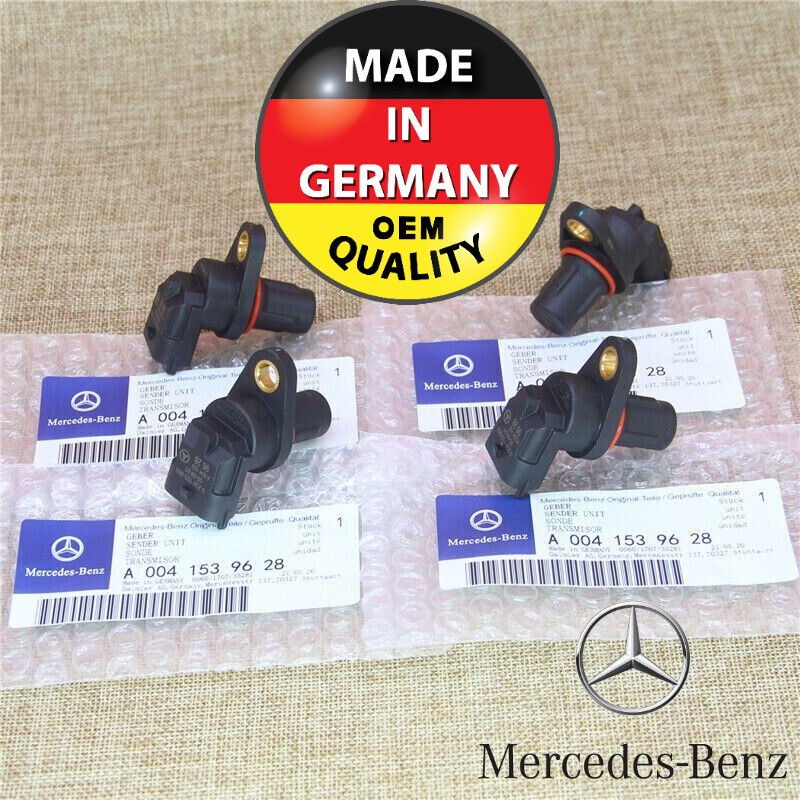 4 Camshaft Position Sensors 0041539628 for Mercedes Benz Series GLK350 C300