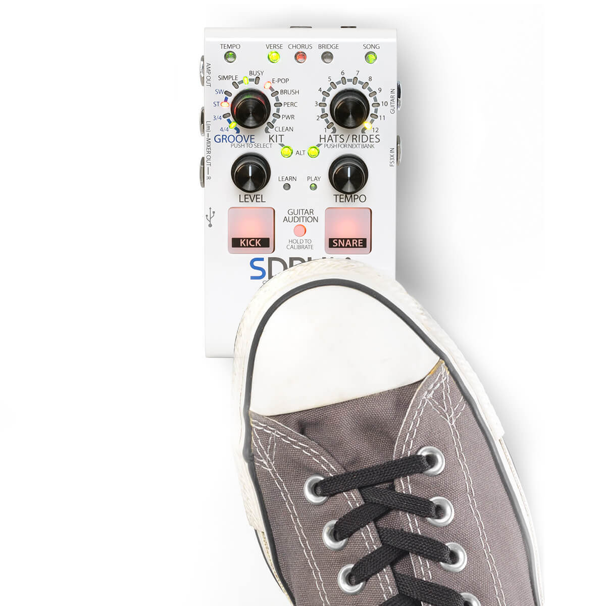 DigiTech SDRUM-U Strummable Drum Machine for Guitarists and Bassists