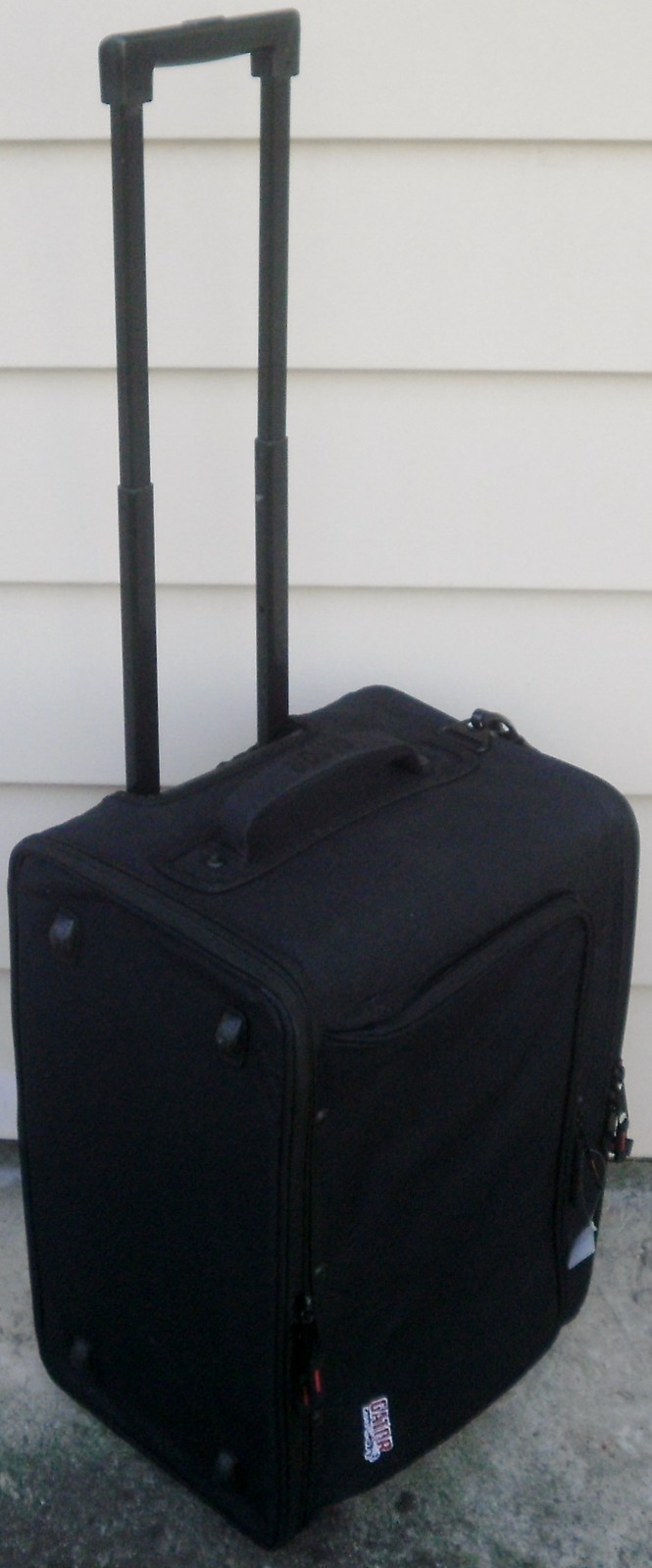 Gator Case Lightweight Rack Bag Pull Handle & Wheels 4U Rack GR-RACKBAG-4UW