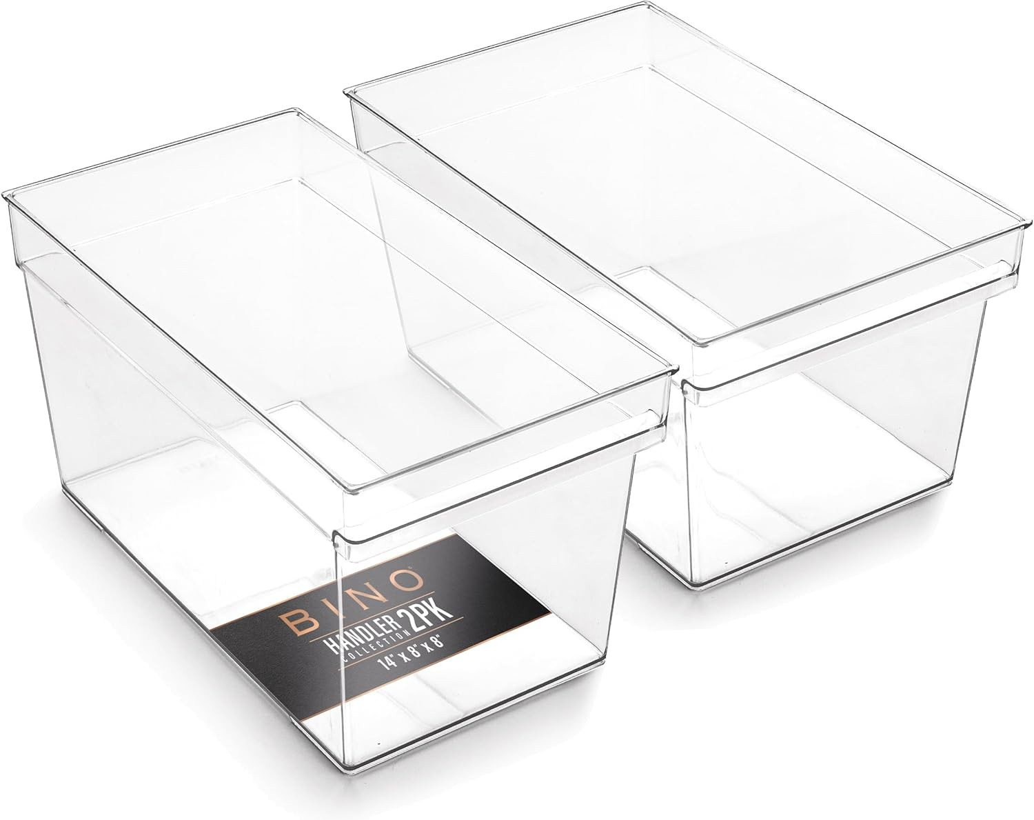 | Plastic Storage Bins, Large - Deep | the HANDLER COLLECTION | Multipurpose Org