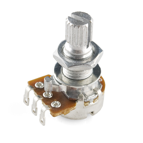 [ SparkFun COM-09939 ] Rotary Potentiometer - 10k Ohm, Linear