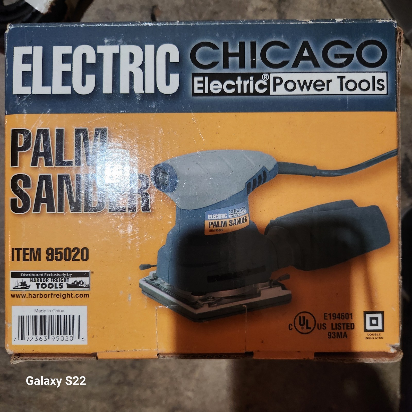 Chicago Electric Power Tools Palm Sandbar! New In Box