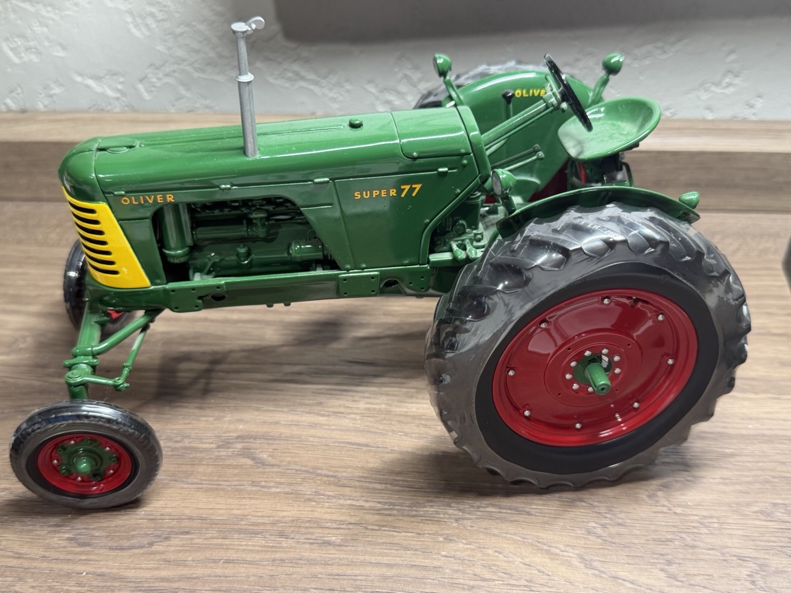 Oliver Super 77 Tractor 1/16 Scale Ertl Precision Series #5 Diecast Vintage Rare
