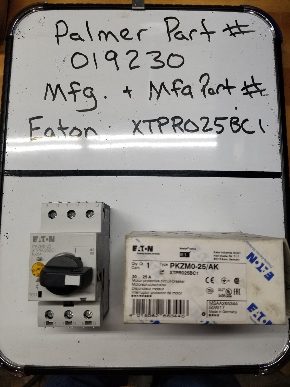 EATON, MFG Part #XTPR025BC1, New