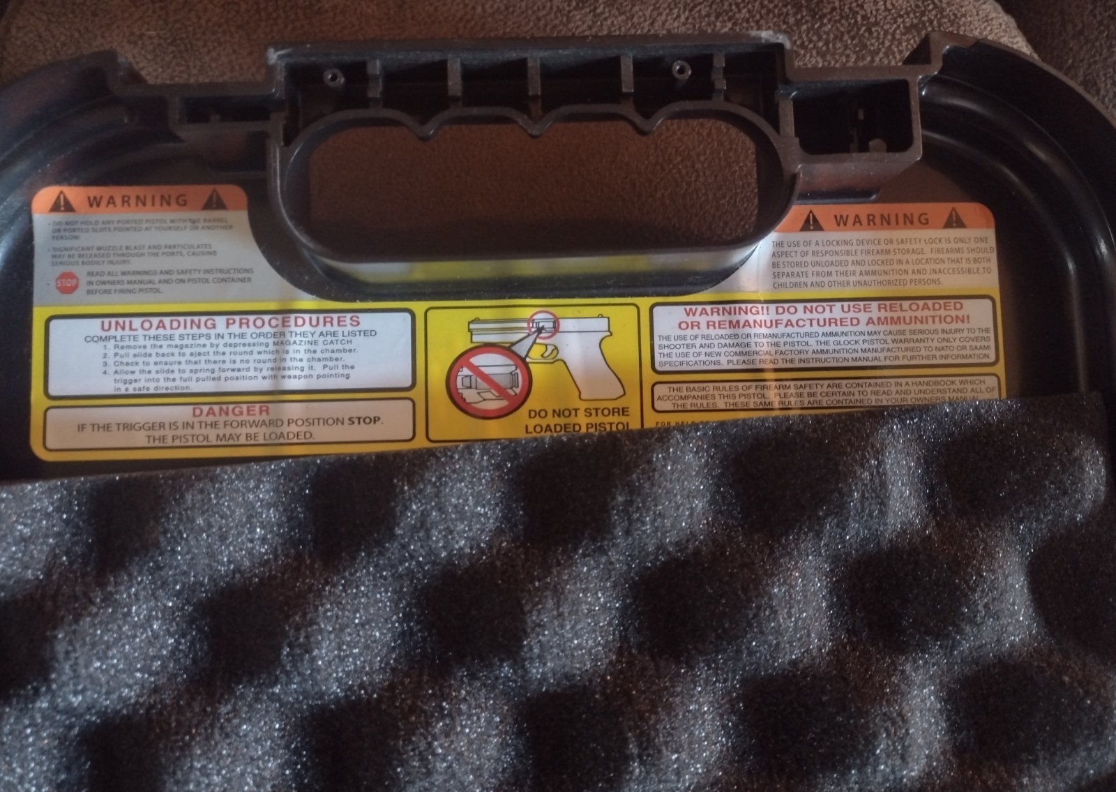 Glock Gun Case Pistol G42
