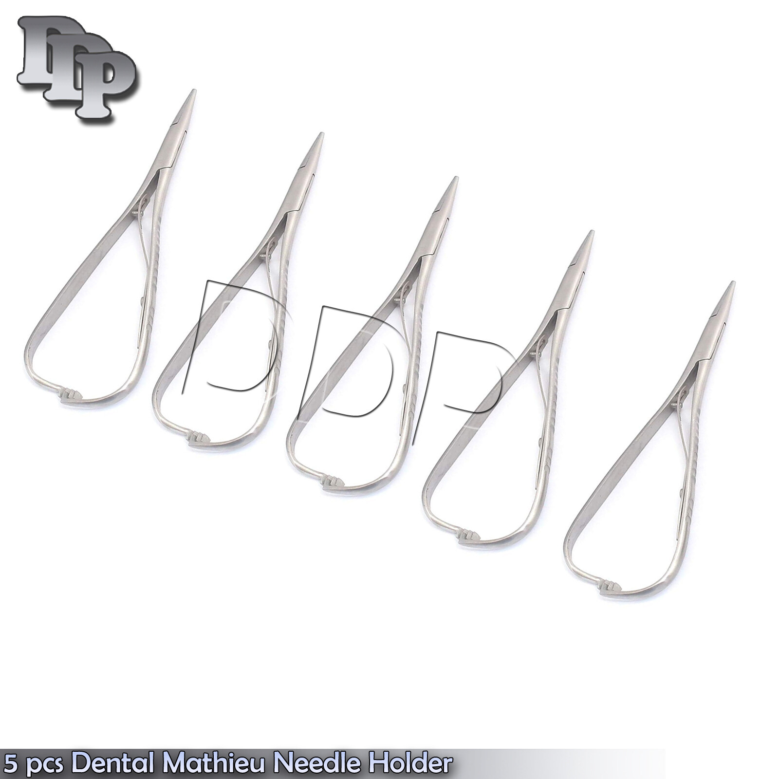 5 pcs Dental Mathieu Needle Holder Ligature Forceps Ortho Bracket Removing Plier