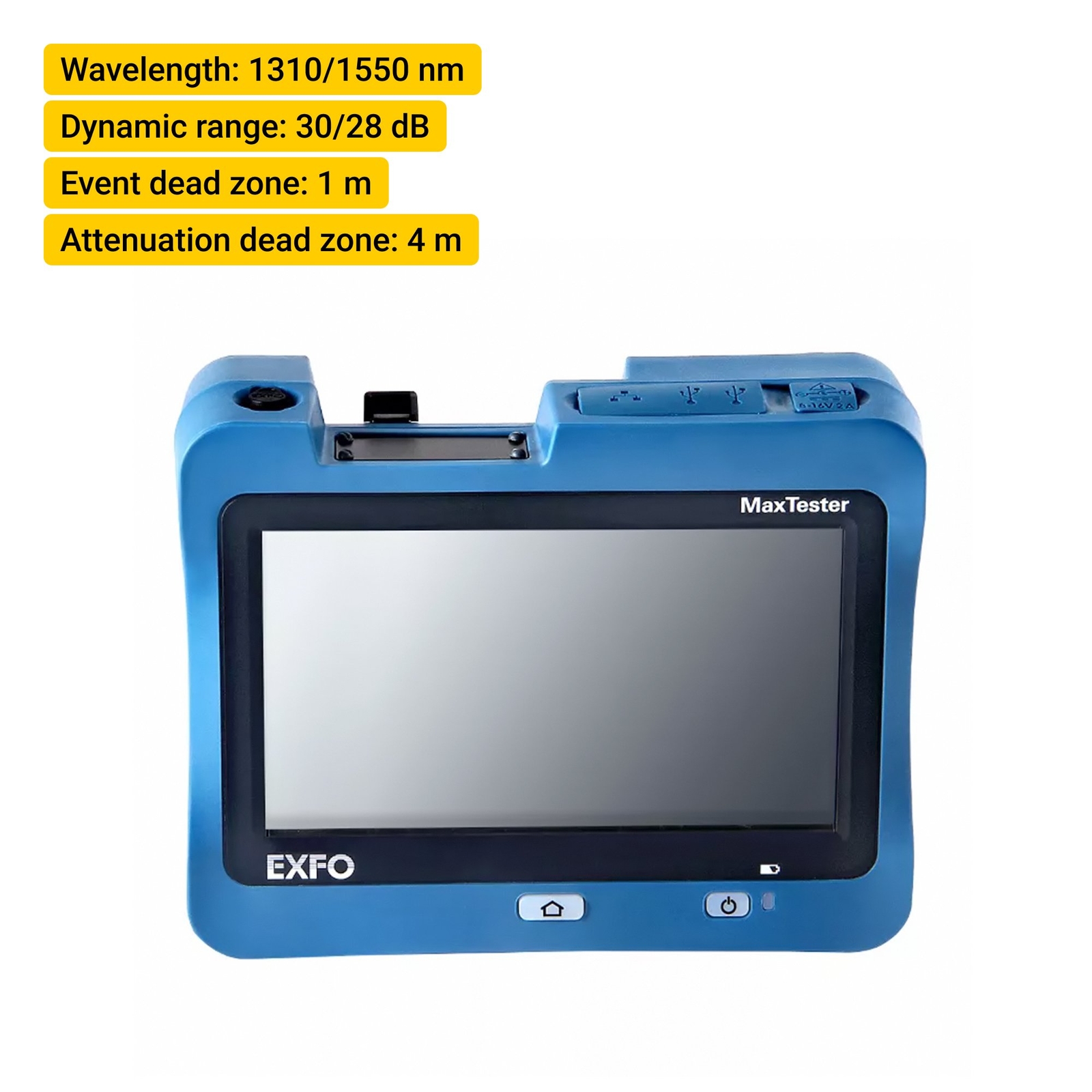 EXFO MaxTester 715B Optical Time Domain Reflectometer OTDR