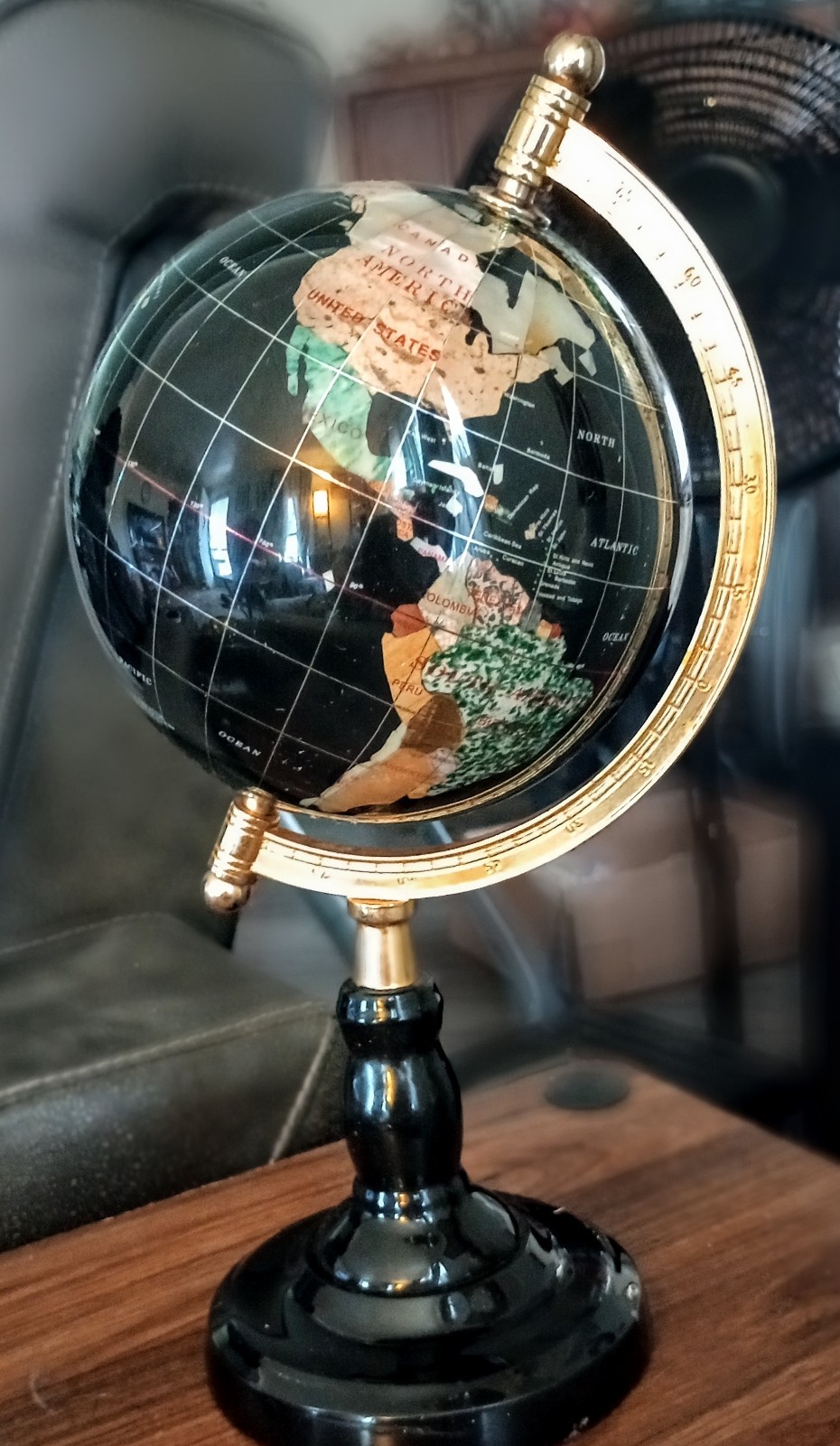 Desktop Gemstone Globe
