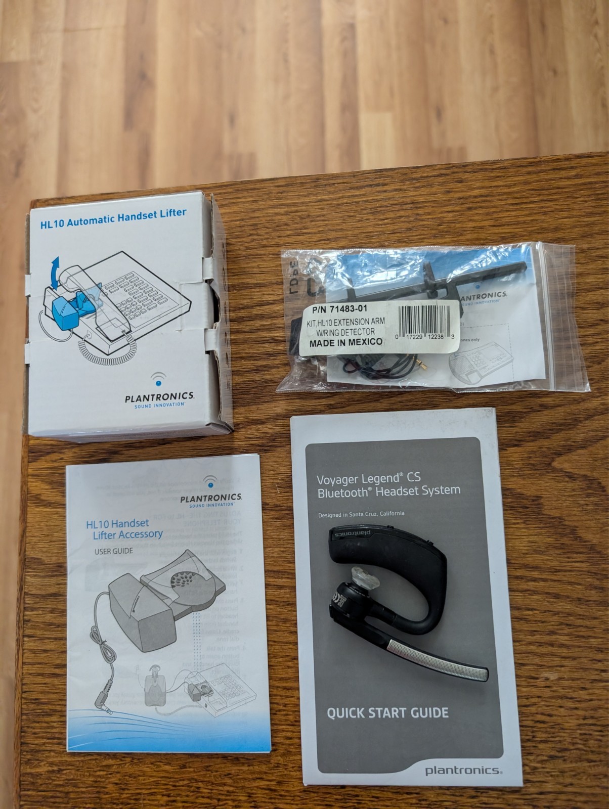 Plantronics HL10 Automatic Handset Lifter & Bluetooth Earpiece