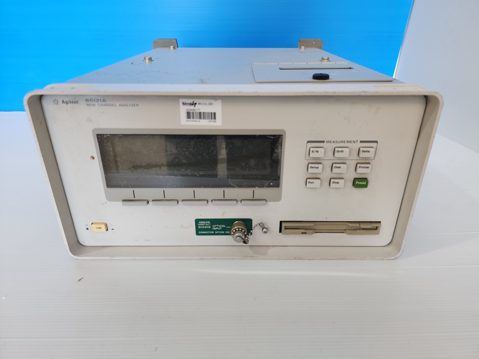 HP - Agilent - Keysight 86121A WMD Channel Analyzer