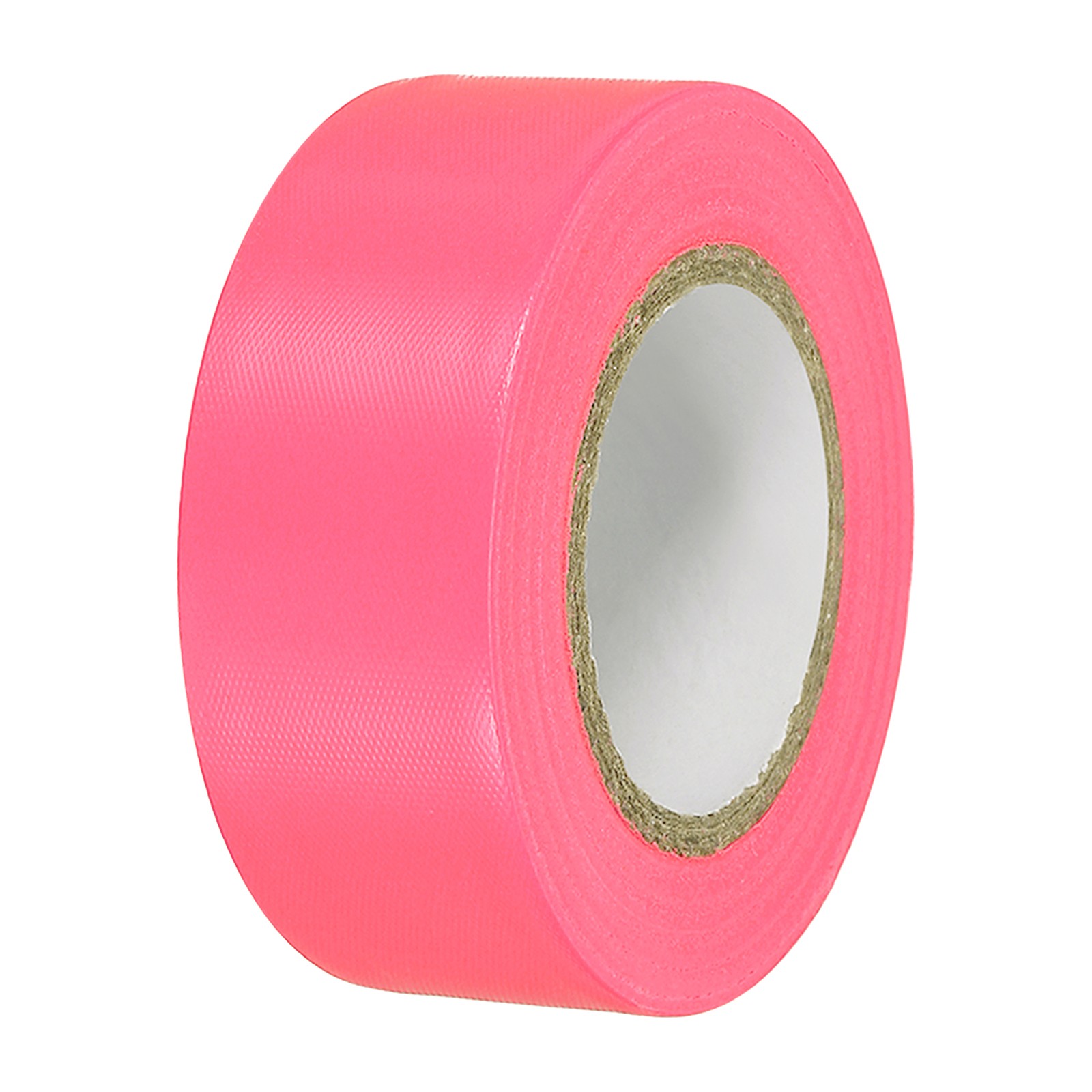 Signage tape 1.2\"x300', PVC non-adhesive for neon, pink