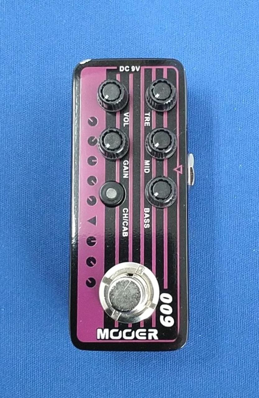 MOOER Micro Pre 009 Blacknight Guitar Preamp Effector Used
