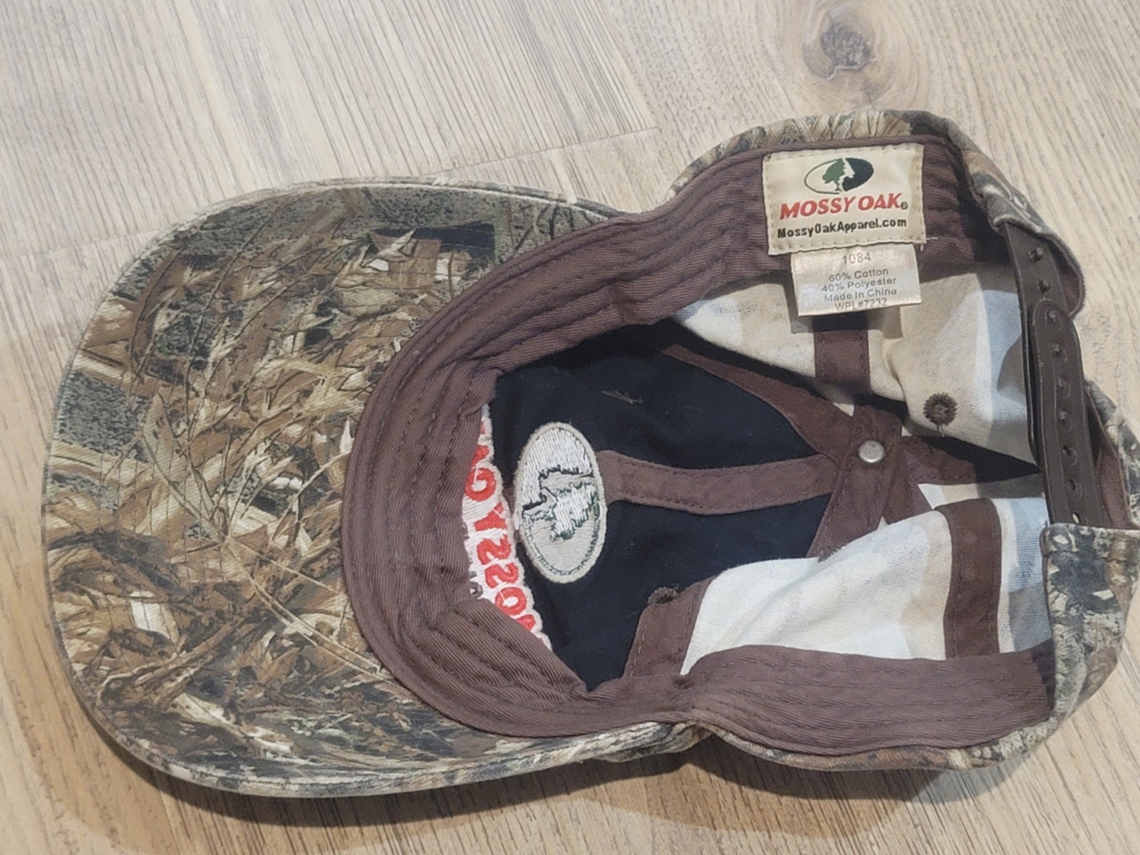 Mossy Oak Duck Blind YOUTH Camo Adjustable Hunting Hat Cap