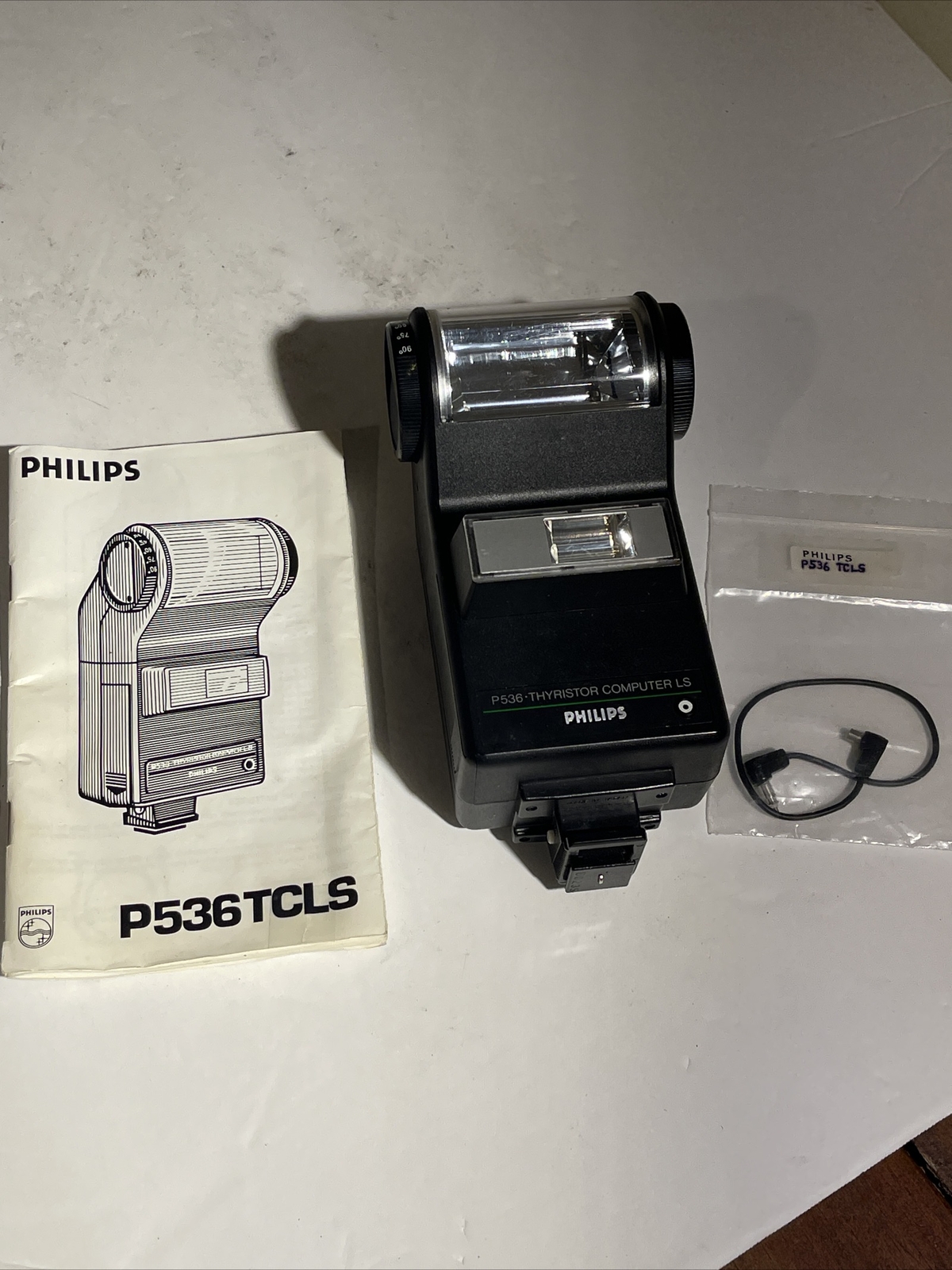 Philips P536 Thyristor Computer LS Single Pin Electronic Flash | Mint