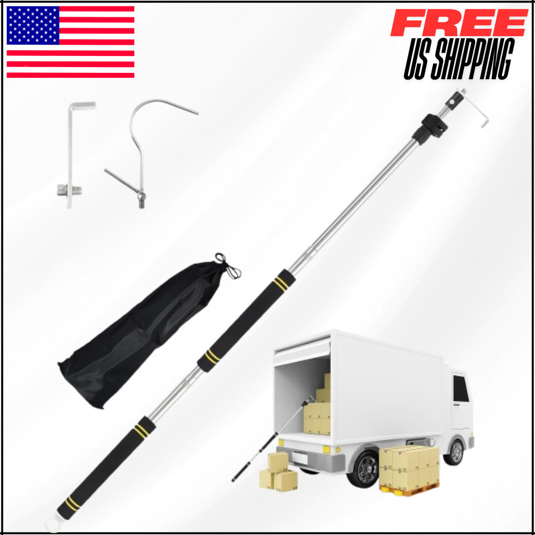 Bed Buddy Truck Tool Cargo Grabber Thickened Stainless Steel 33-74" Storage Bag