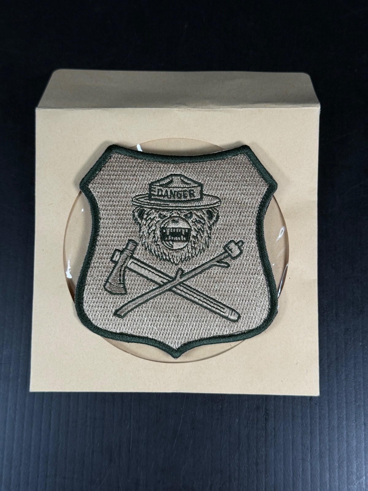 PROMETHEUS DESIGN WERX SPD CAMPSITE DRB ANGRY BEAR MORALE PATCH BRAND NEW