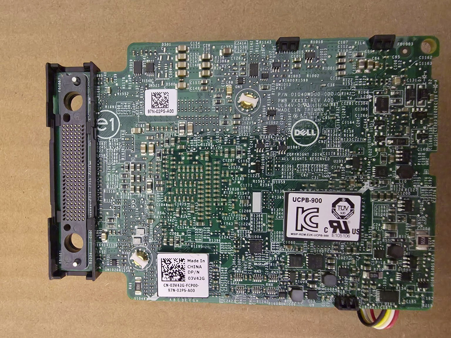 Dell PERC H730P Mini Mono RAID Controller 12Gbps SAS 2GB Cache 03V42G PowerEdge