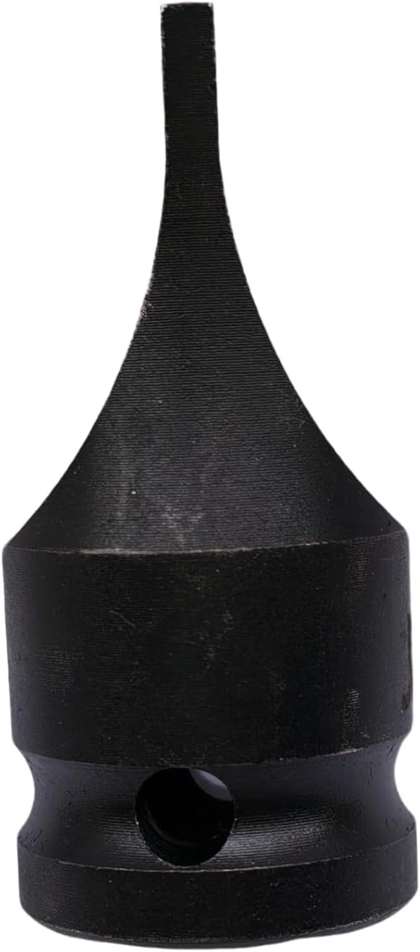 1/2" Drive Slotted Screwdriver Bit Socket, 3/4" Width x 0.115" Thickness Tip
