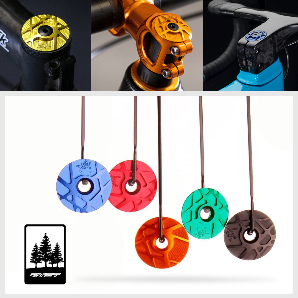 Aluminum Ahead-cap Tune-Cap Bicycle Headset Top Cap Bolt Headset Stem Cap Cover