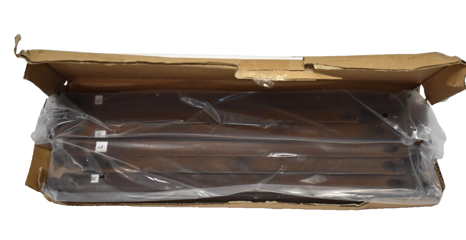 Chair Stretcher 6 Piece Set Brown Wood For 5 Piece Dining Pub Set DNS9200A