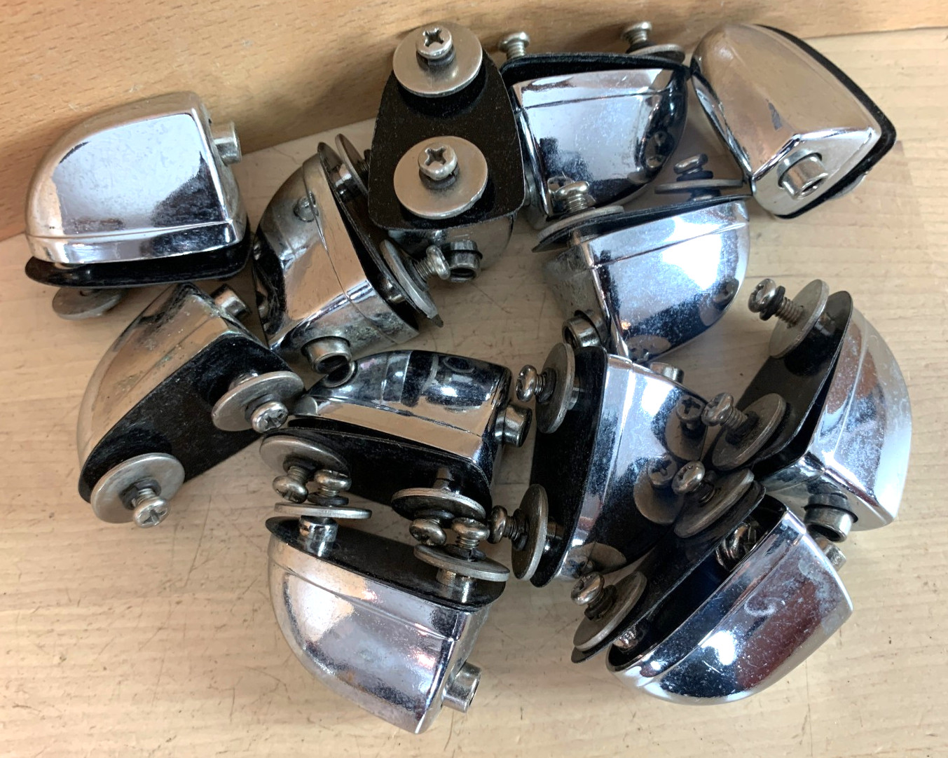 SOUND PERCUSSION Rack Floor Tom LUG CASING Parts Lot of 12x Complete Import SPL