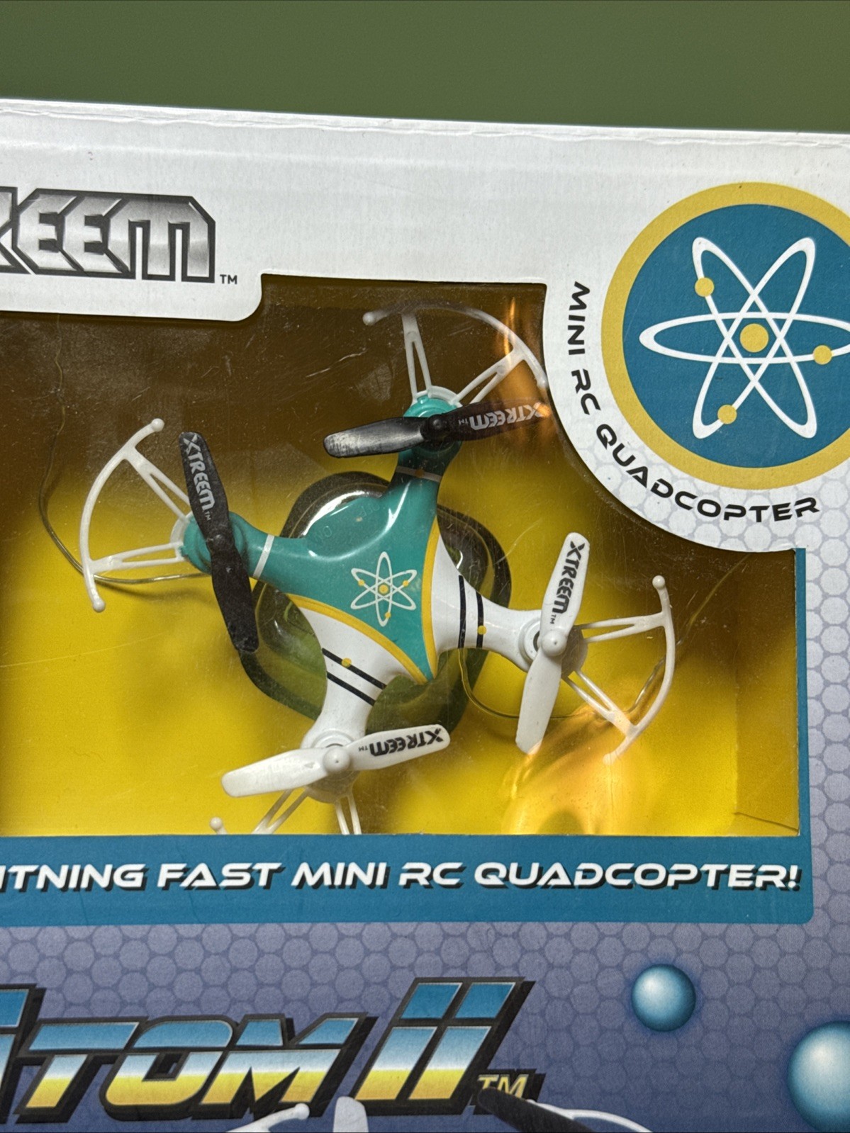 Xtreem Atom II Lightening Fast mini RC Quadcopter In Box Preused