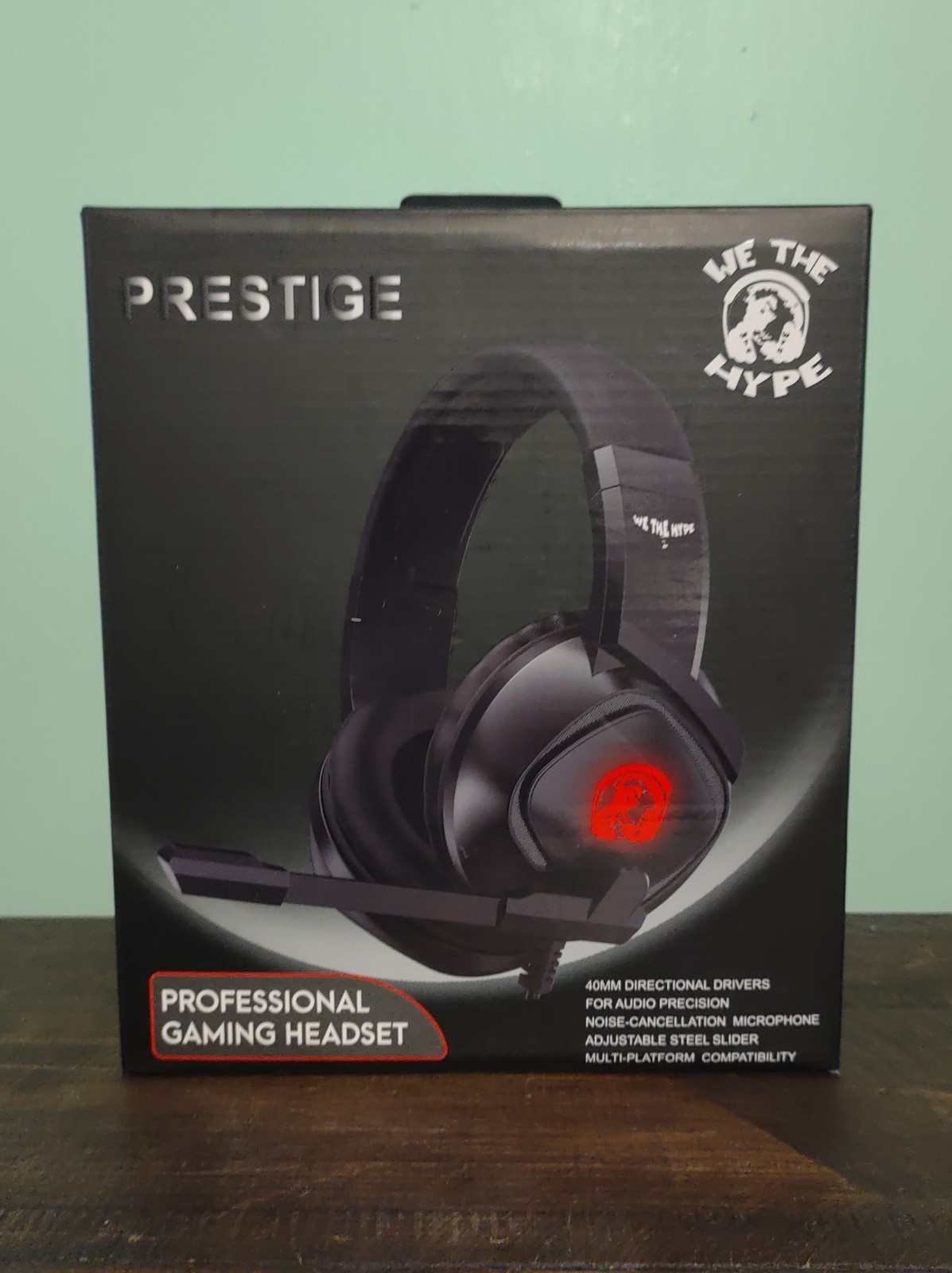 We The Hype Gamers Prestige Headset Mic Wired For PS5 PS4 Xbox 3.5mm