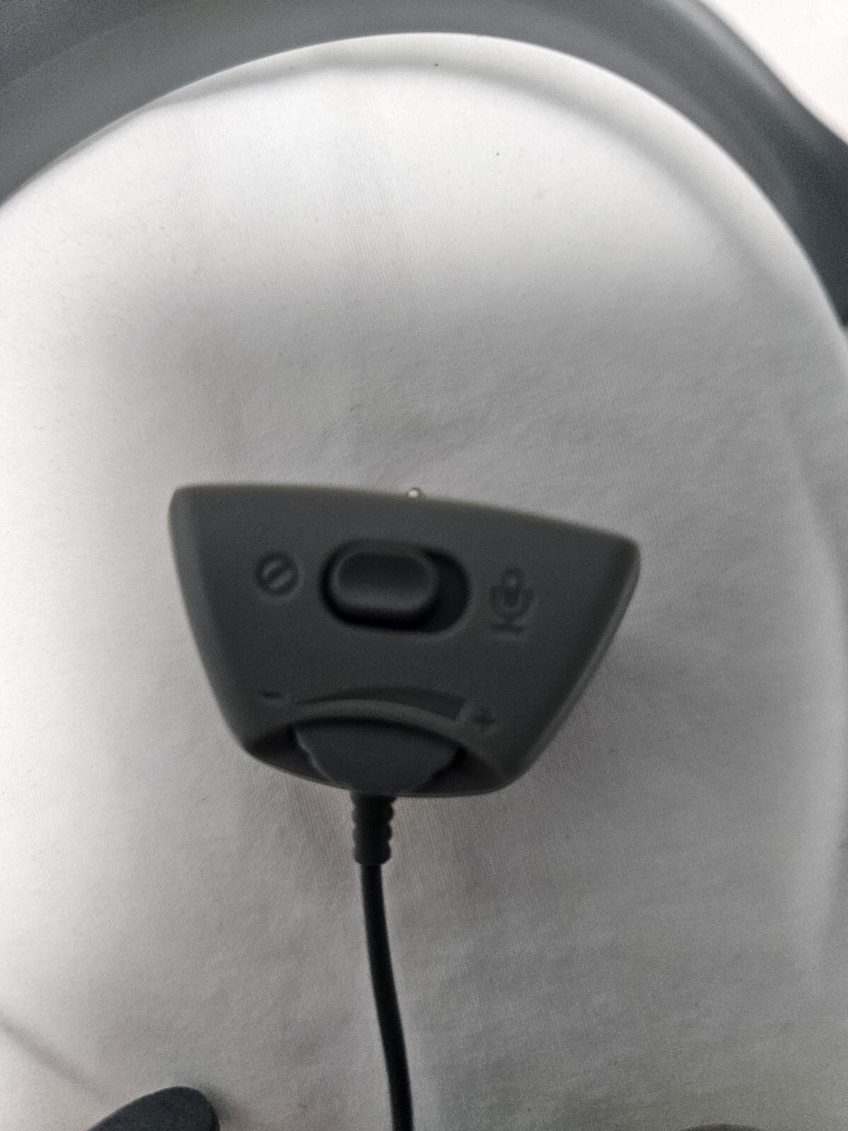 Microsoft Xbox 360 Communicator White/Gray Headband Headset