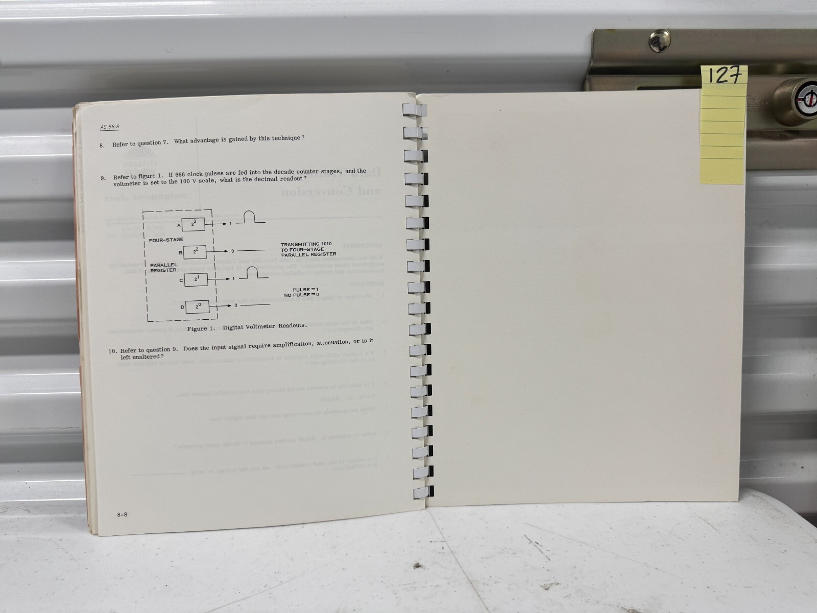 Collins Remote Heading & Basic Logic Techniques User Manual Book Original