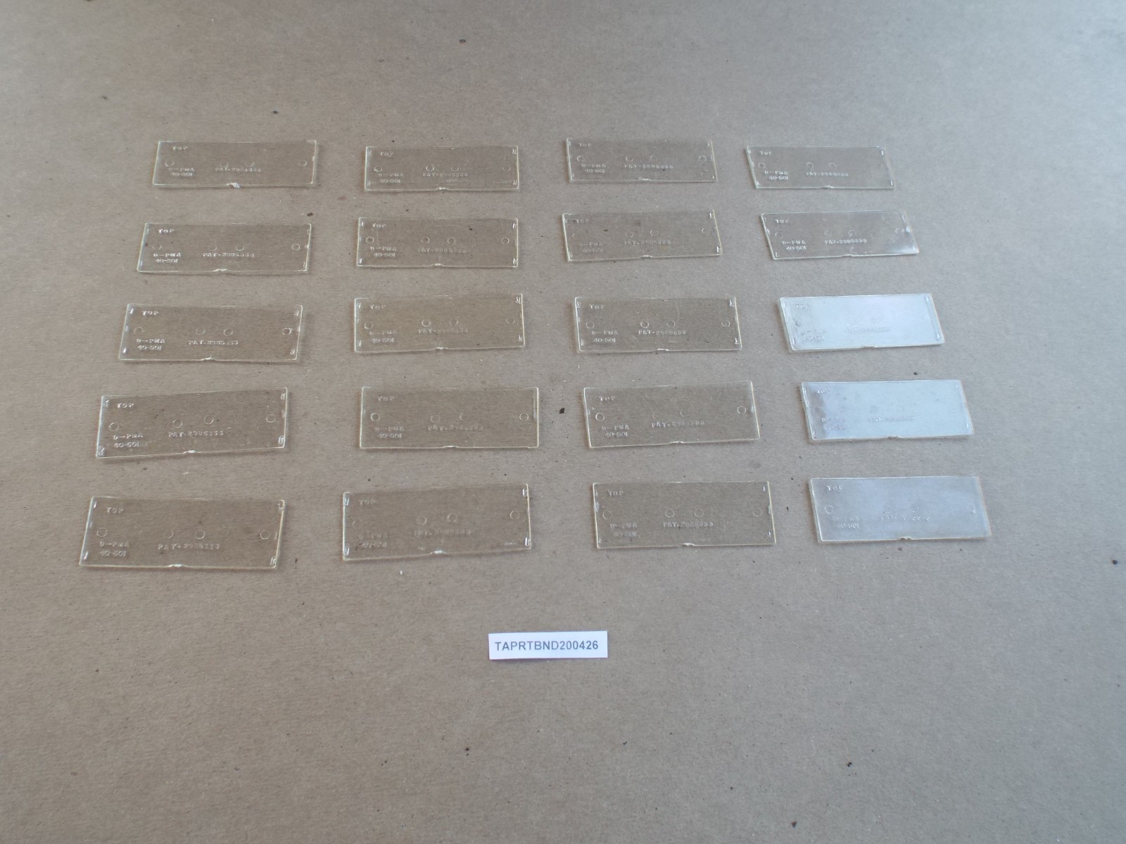 VTG 20 Akro Mils Drawer Dividers 40-501 Fits Drawer 20-501 - Nice Cond ! (Read)