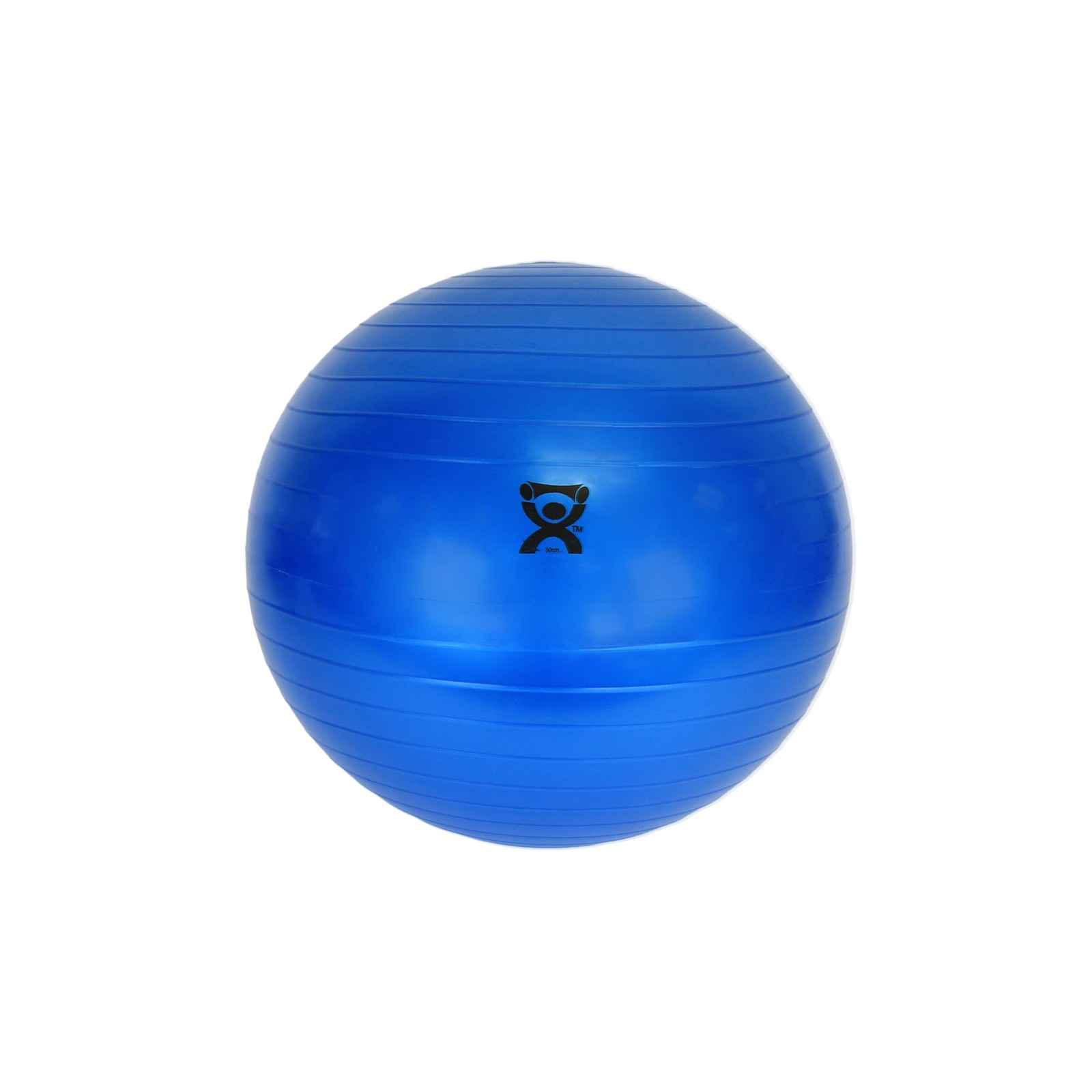 CanDo Inflatable Exercise Ball - Blue 11.8", Durable Extra Thick Non-Slip Sta...
